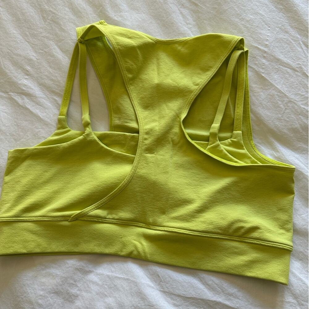 Free People neon yellow/green sports bra - Picture 8 of 9